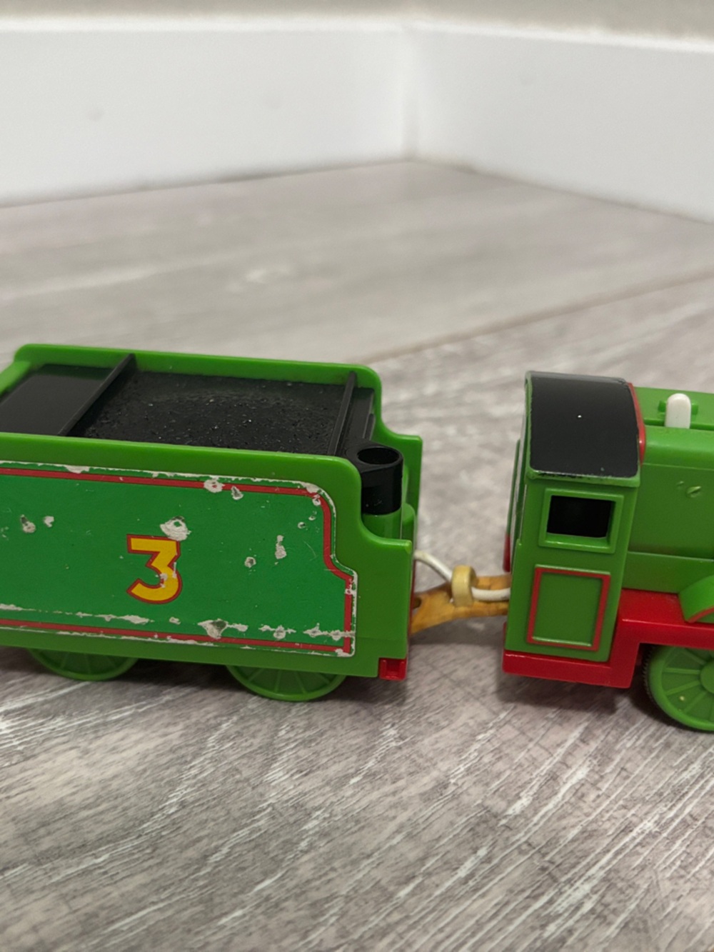 2009 Mattel Motorized Henry with Attached Tender - UNTESTED - Picture 8 of 9